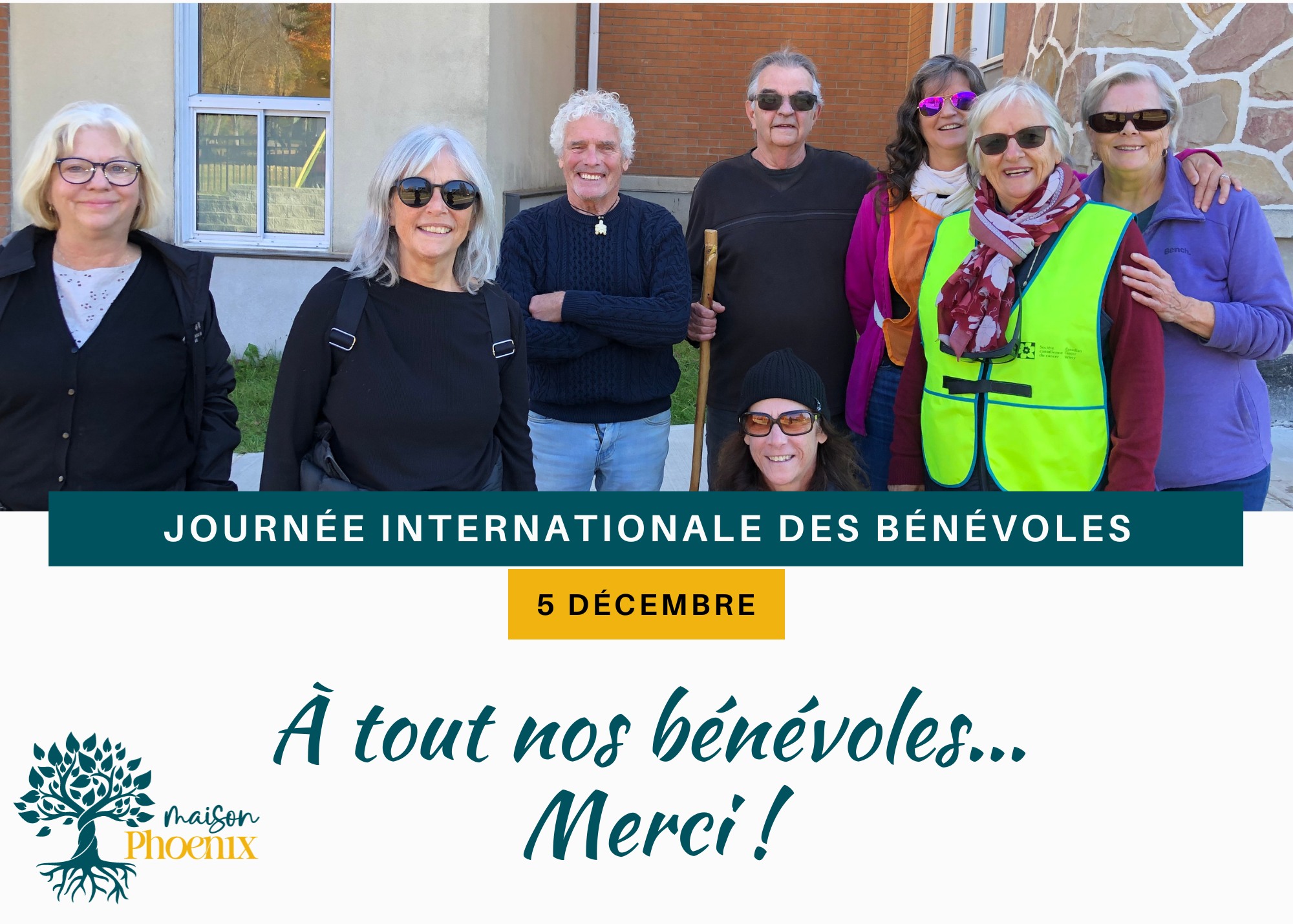 Journée internationale des bénévoles : merci à vous toutes et tous!