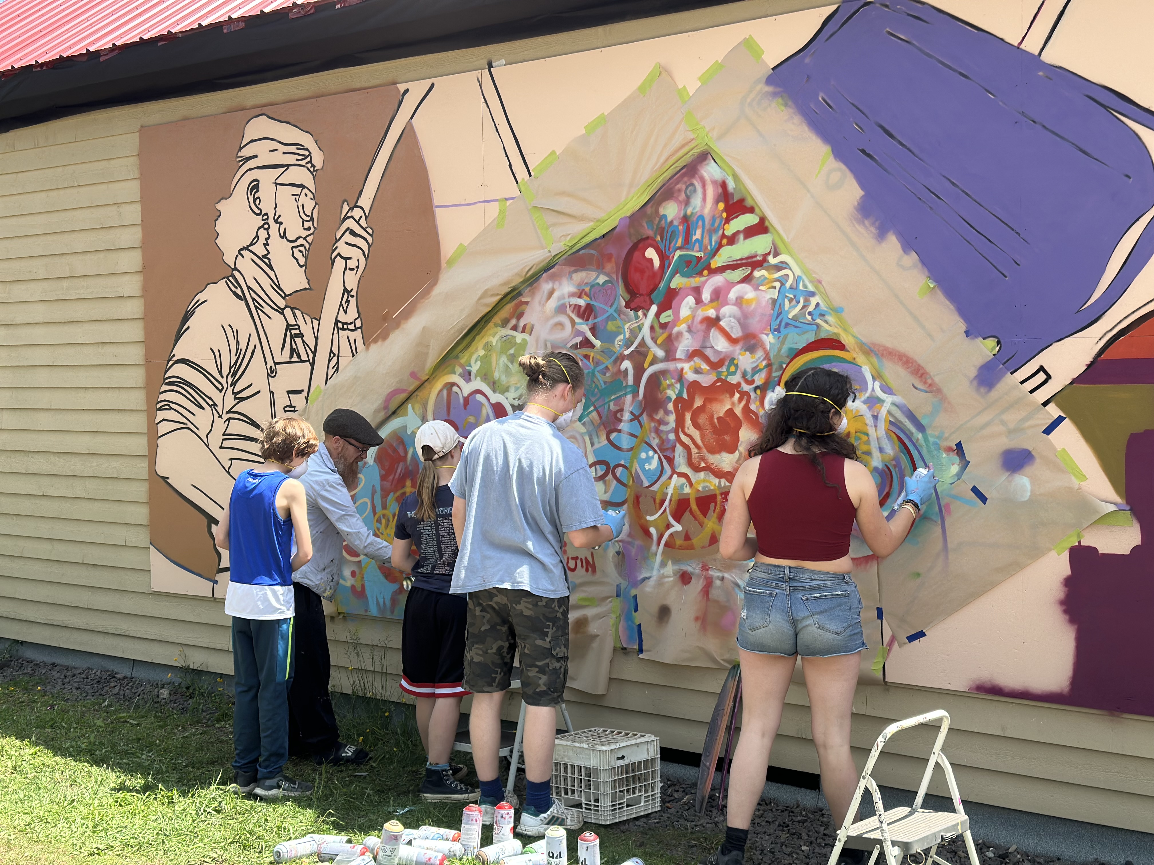 Un premier projet Maison Phoenix dédié aux ados du village qui rencontre un franc succès!